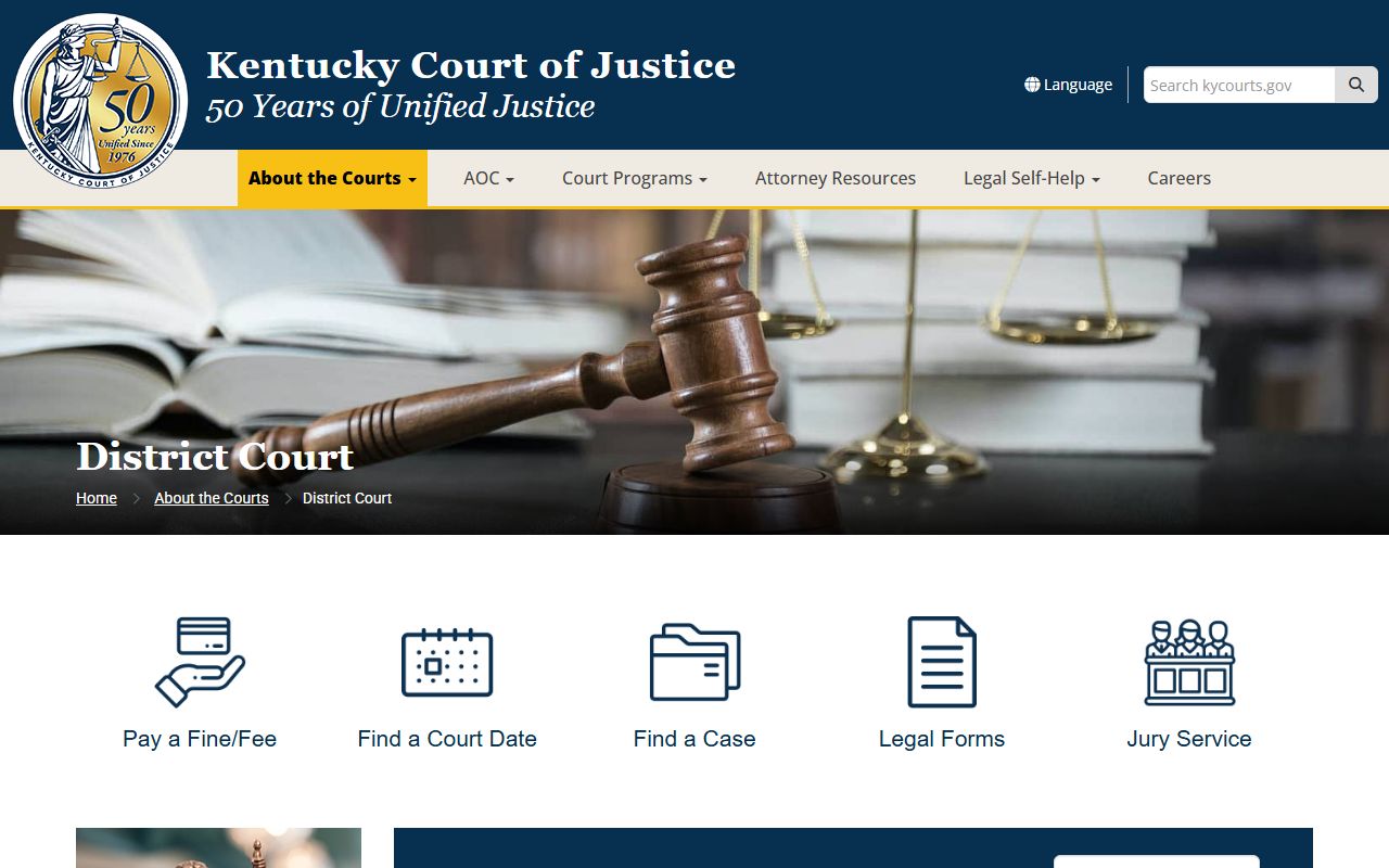 Crittenden County court dockets District Court jurisdiction overview